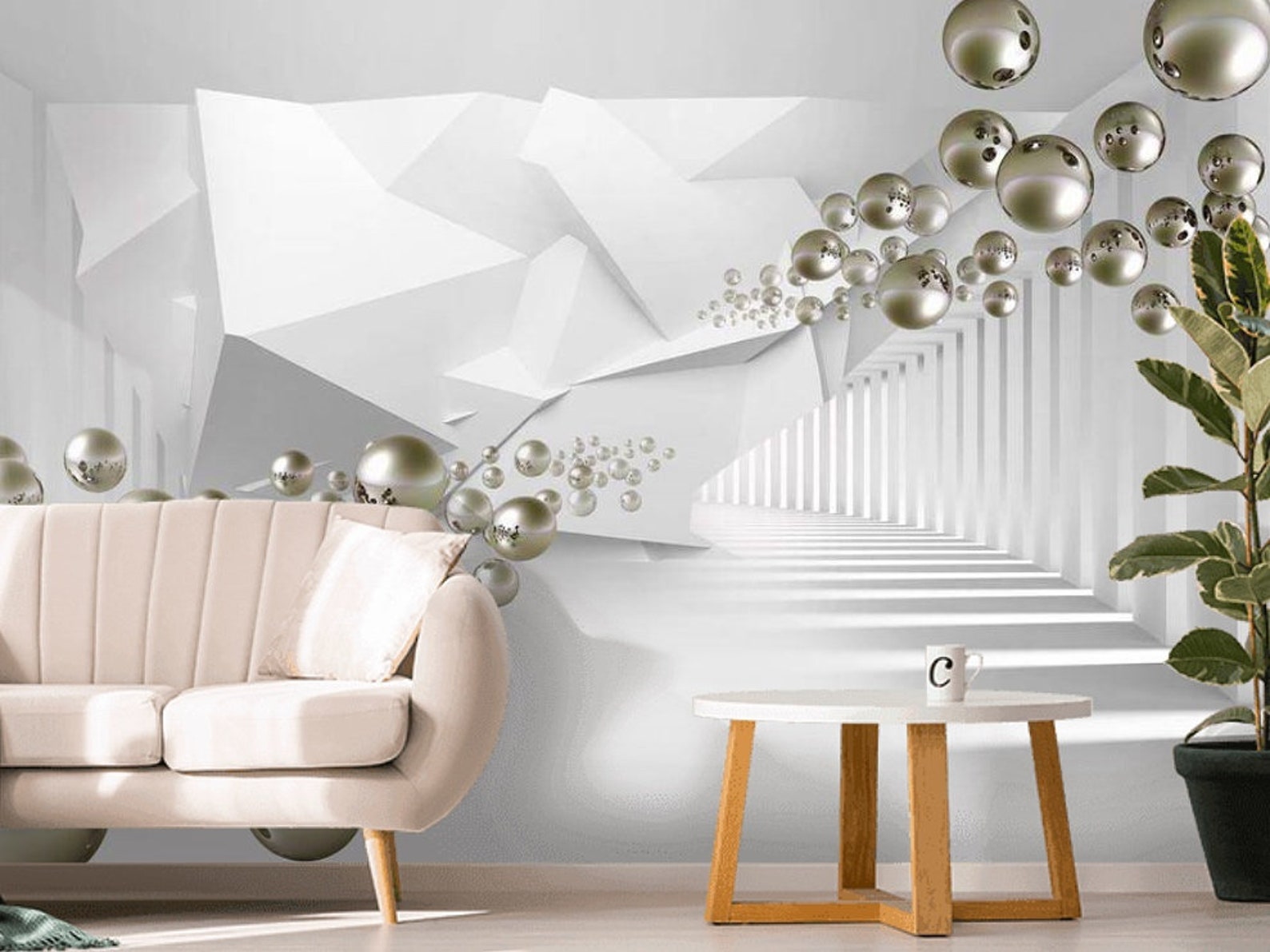 3D Wall Mural Peel and Stick 3d Wallpaper 3D Wall Paper Removable Photo ...