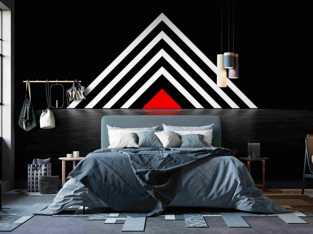 3d Murals Wallpaper Peel and Stick Black Wall Art Wall Paper Decor 3dd Wall Mural Decal 3d