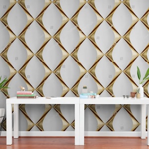 3D Wallpapers Mural Wall Decor Gold Wallpaper Peel and Stick Custom 3D Photo Wallpaper Living Room Wall Design Adhesive Murals 3D Wallpaper