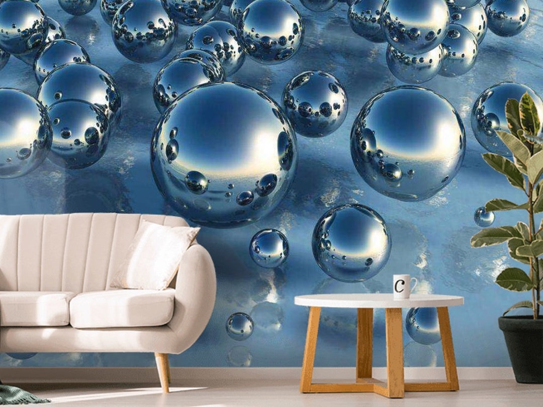 Minimalistic 3D Wall Mural Bedroom 3D Wallpaper Peel and Stick ...