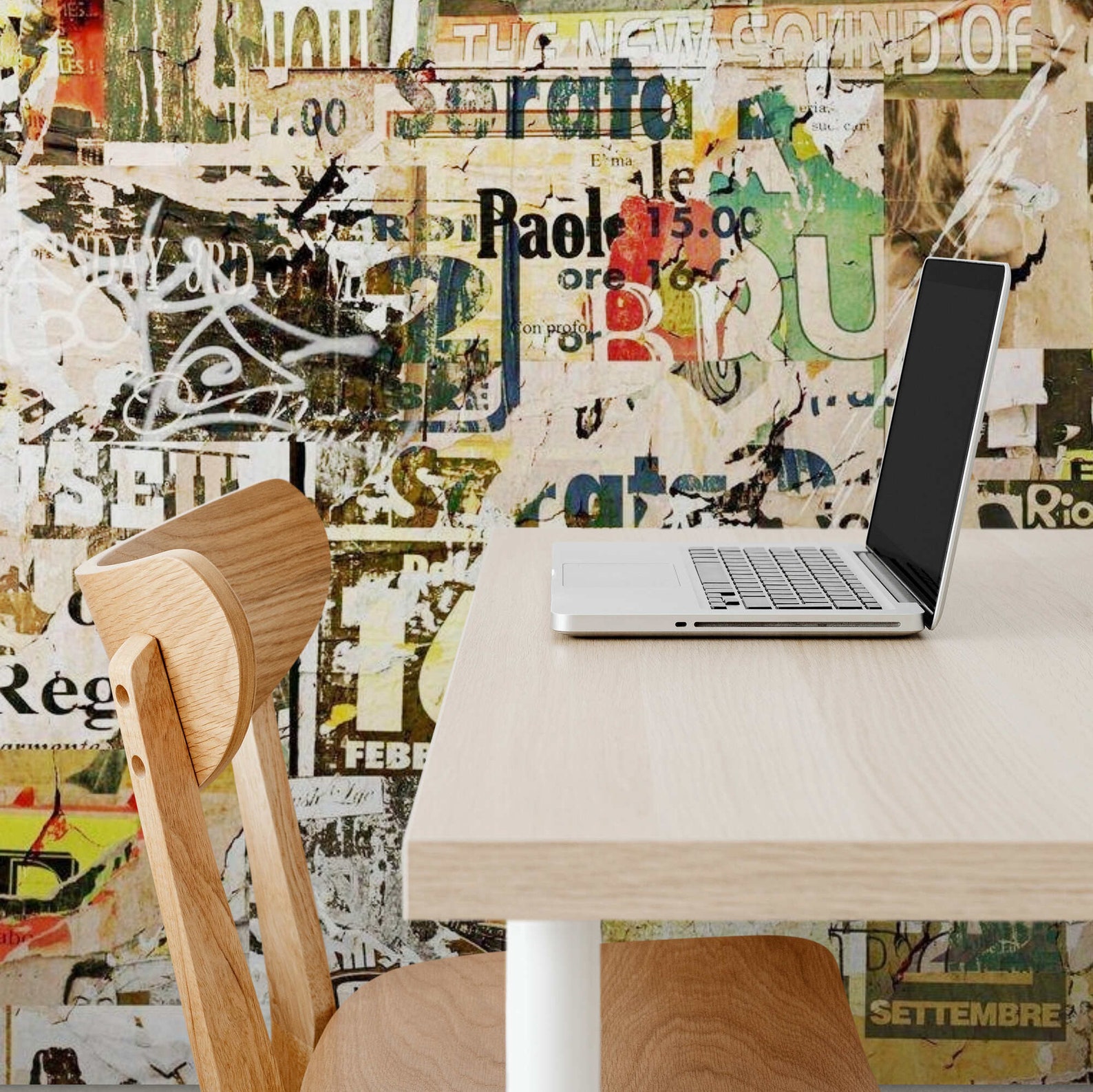 Custom Wallpaper Graffiti Wall Mural Decor Graffiti Wall Paper Etsy