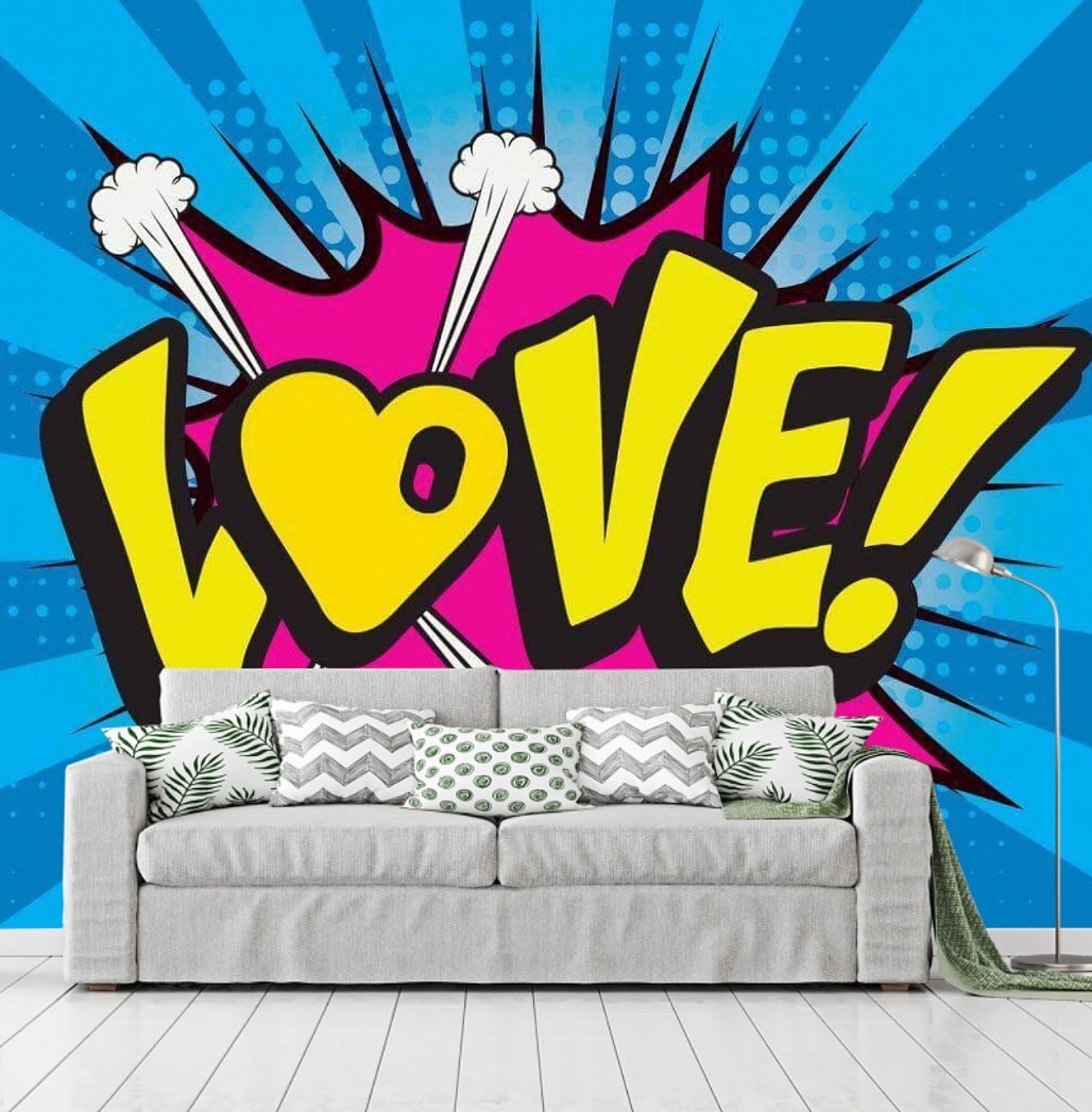 Colorful Graffiti Wallpaper Kids Wall Mural Bedroom Wall Paper Self