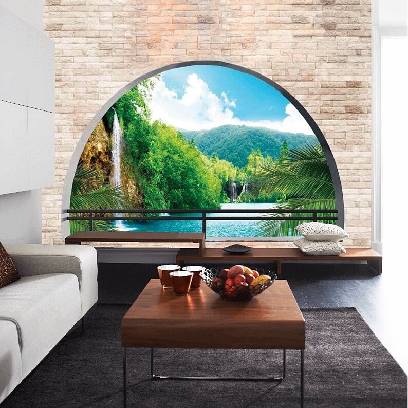 3D Wall Mural Wallpaper Home Decor Peel and Stick Removable - Etsy