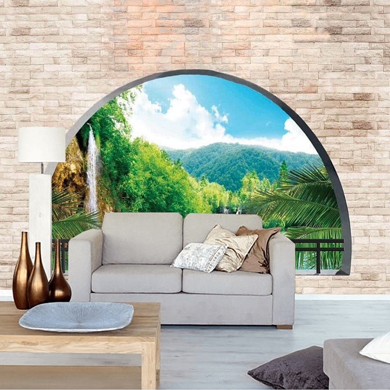 3D Wall Mural Wallpaper Home Decor Peel and Stick Removable - Etsy