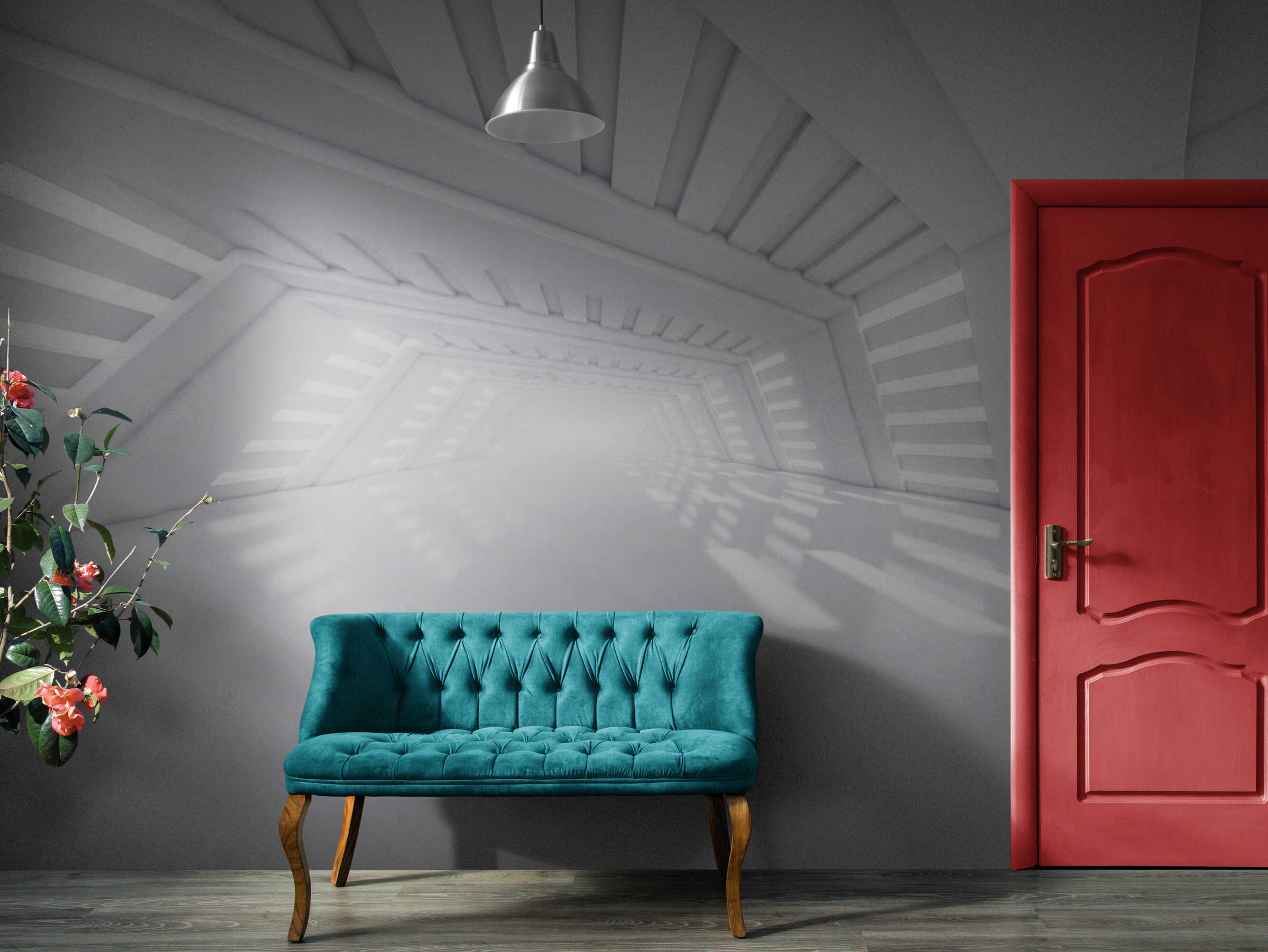 White 3D Wallpaper Wallpaper Mural Peel and Stick 3D Wall - Etsy