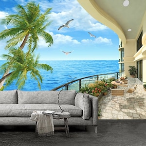 3D Wall Mural Decor Peel and Stick 3D Wallpaper Home Decor 3D Wall Paper Wall Decals Removable Wallpaper Art Custom Vinyl Wallpapers