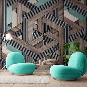 Modern 3D Wallpaper Wall Art Wall Paper Wall Mural Vinyl Wallpapers Home Decor Wall Decals Wallpaper Mural 3d Peel & Stick WallpaperHomeArt
