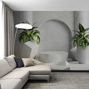Accent Wall Mural 3D Wallpaper Peel and Stick 3d Wall Paper Modern ...