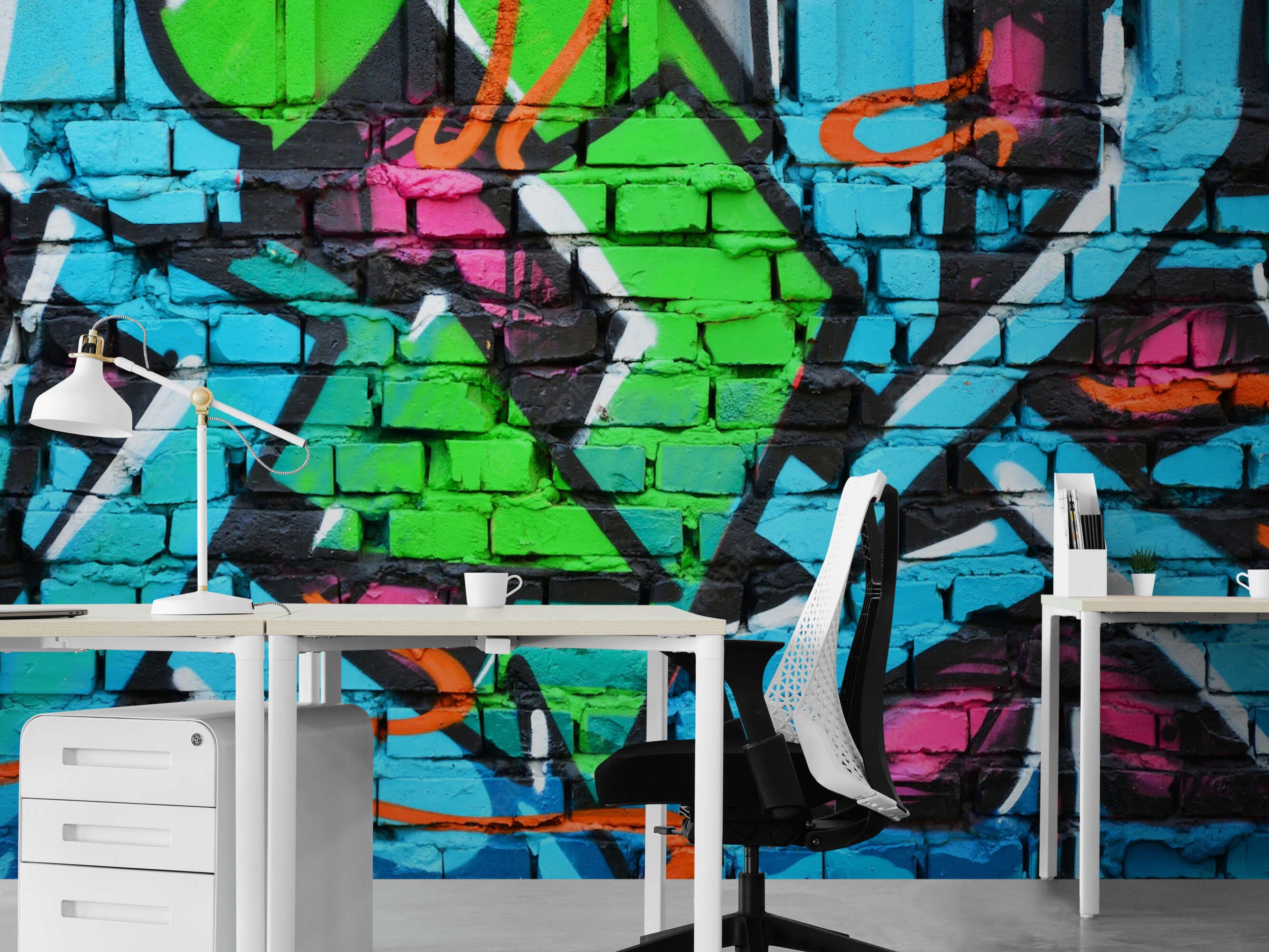 Graffiti Wall Mural, Peel and Stick Street Art Wallpaper - Etsy