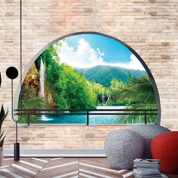 3D Wall Mural Wallpaper Home Decor Peel and Stick Removable - Etsy