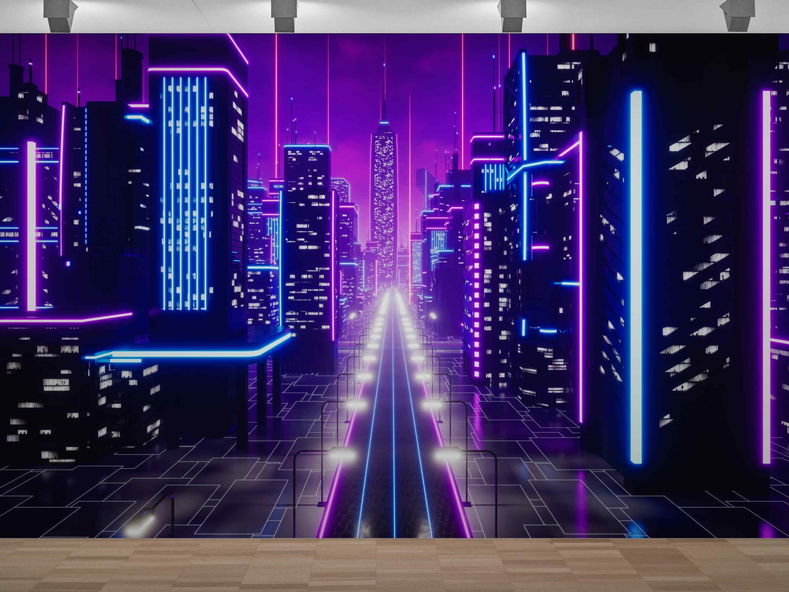 Neon City Wallpaper 1920x1080