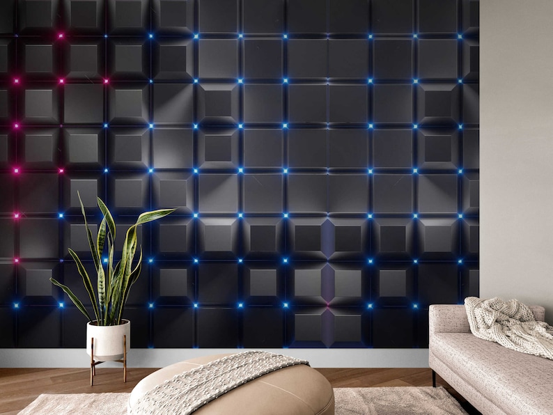 Gaming Room Wall Paper Custom Peel and Stick Mural Teenage Etsy