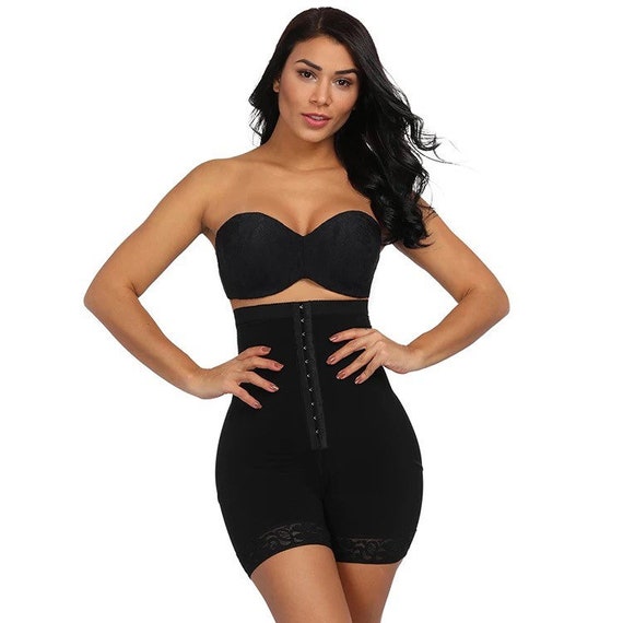 body shaper for bodycon dress Shaperin Deep V Bodycon Dress Built-In Shapewear Stretch Mini Dress Red / M