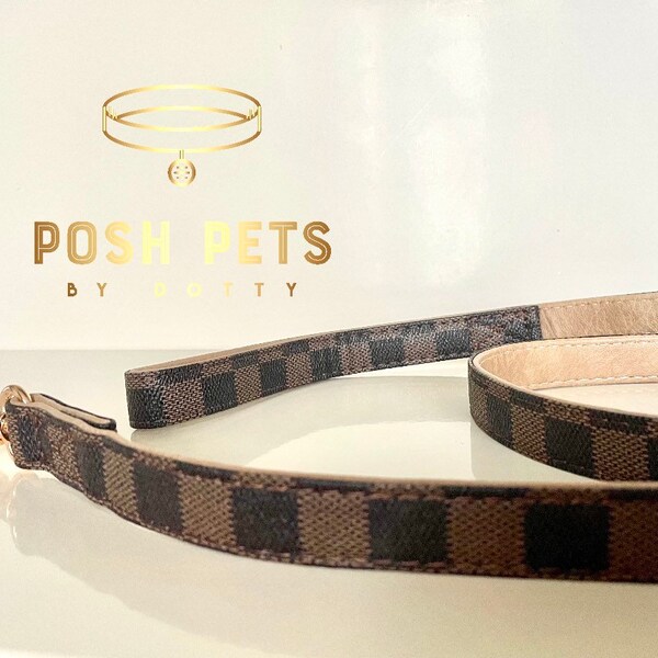 Brown check lv design lead