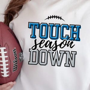 Detroit Glitch Touchdown Season PNG SVG Files