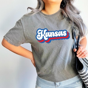 ビンテージ カンザス レトロ デザイン, ローレンス, カンザスシティ SVG PNG JPG