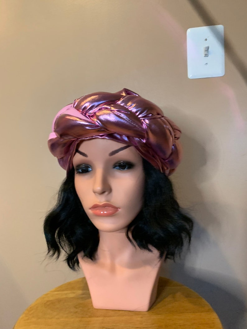 Three stranded turban Hair Cover Hair accessory Turban Head Wrap Braided Turban