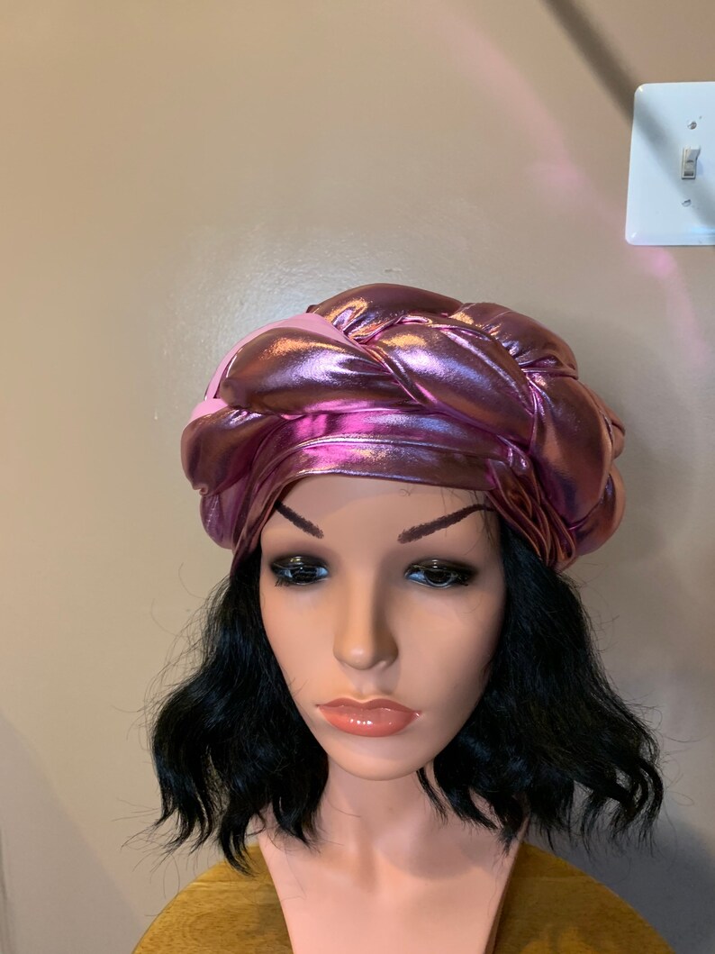 Three stranded turban Hair Cover Hair accessory Turban Head Wrap Braided Turban