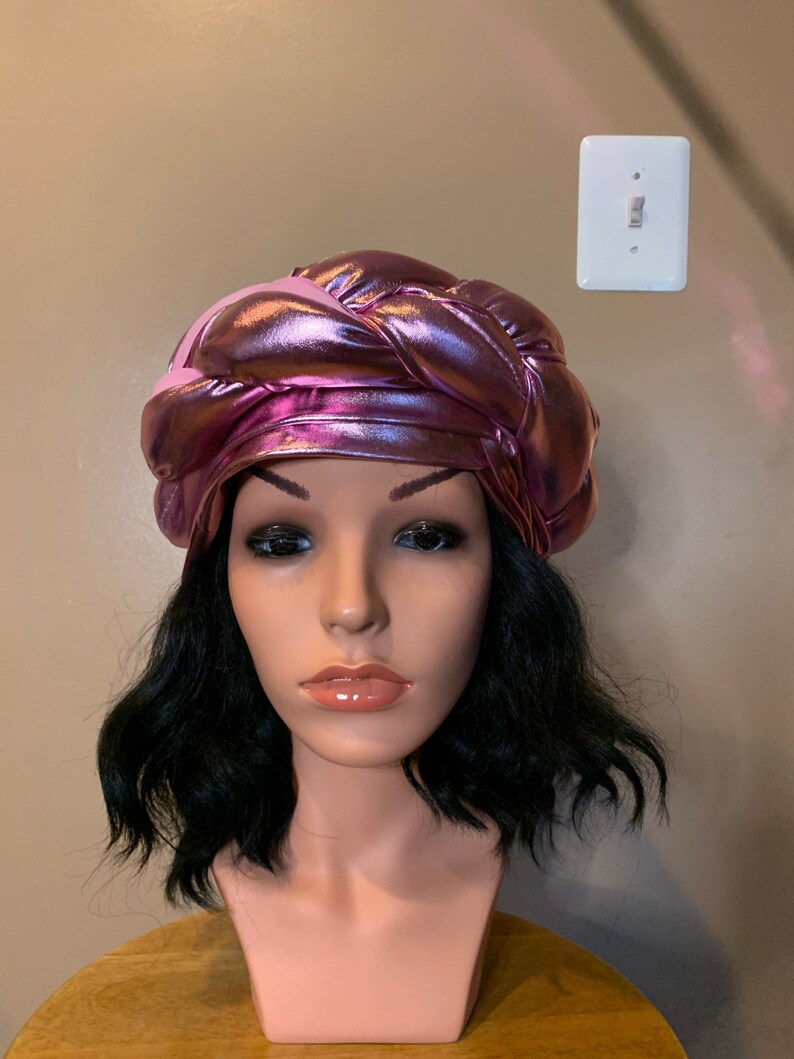 Three stranded turban Hair Cover Hair accessory Turban Head Wrap Braided Turban