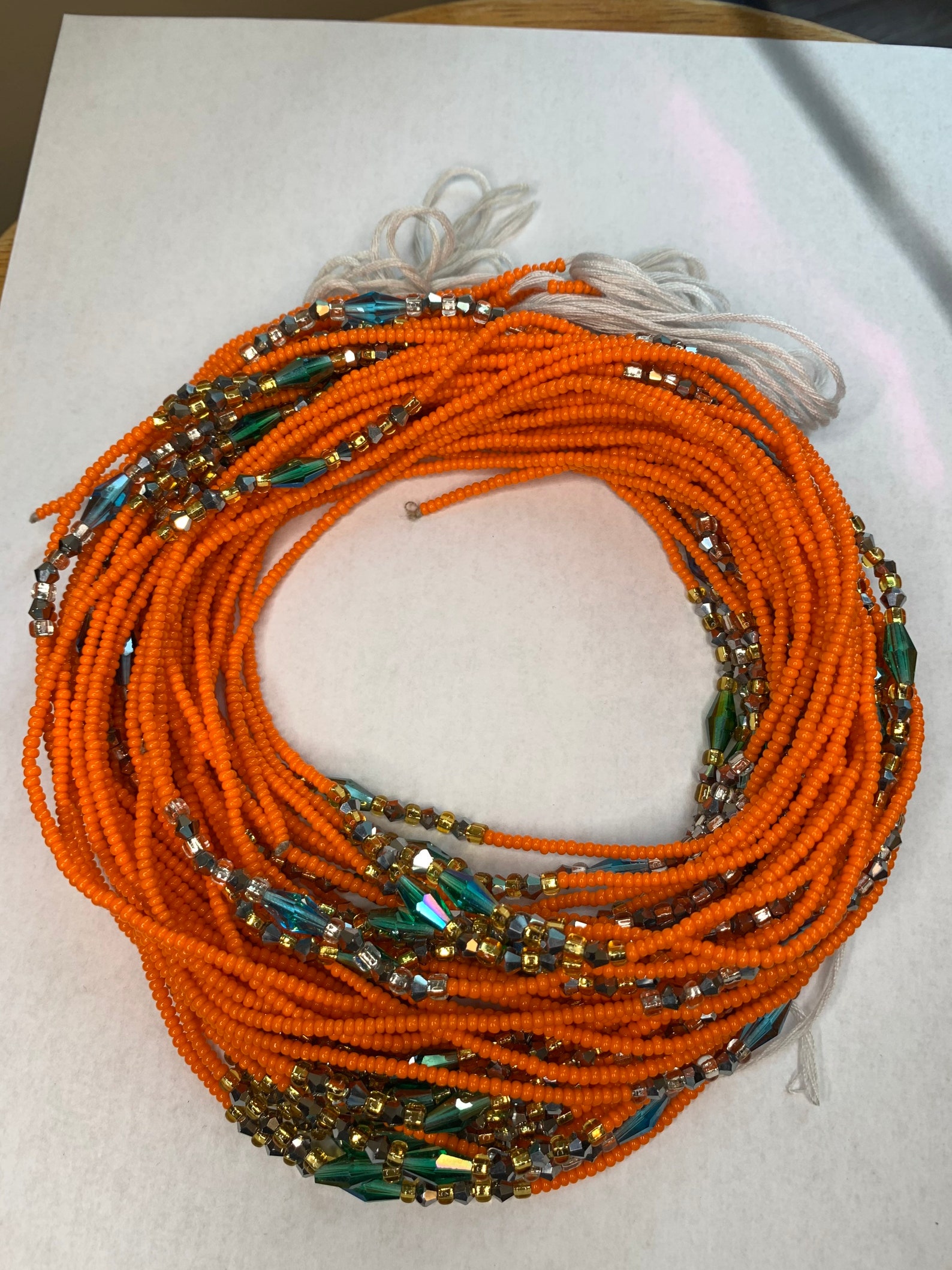 African Waist Beads Ghana Waist Beads Crystal Waist Beads Etsy