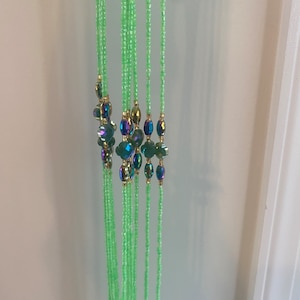 Ghana waist beads, Tie on waist beads, African waist beads, Green waist beads, Weight tracker, Plus Size waist beads, Belly Chain