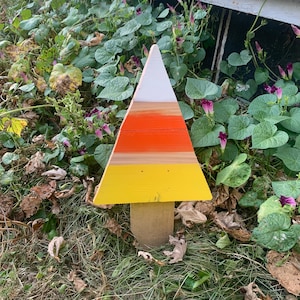 FREE SHIPPING Rustic yard candy corn decor