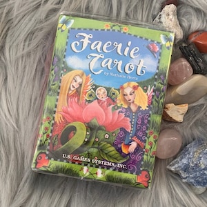 Faerie Tarot Deck and Guide Booklet by Nathalie Hertz | Tarot Cards with Guide | Fairy Tarot