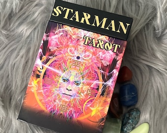 Starman Tarot Card Deck: David Bowie Art, Physical Guidebook