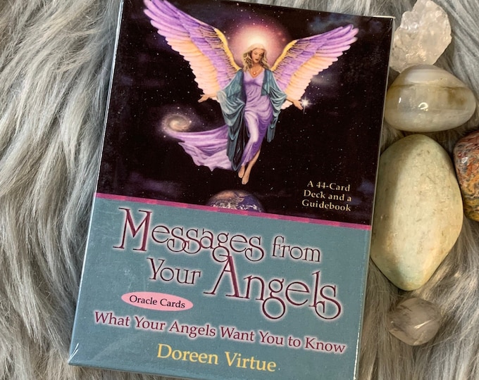 Mini Messages From Your Angels Oracle Card Deck by Doreen Virtue | No ...
