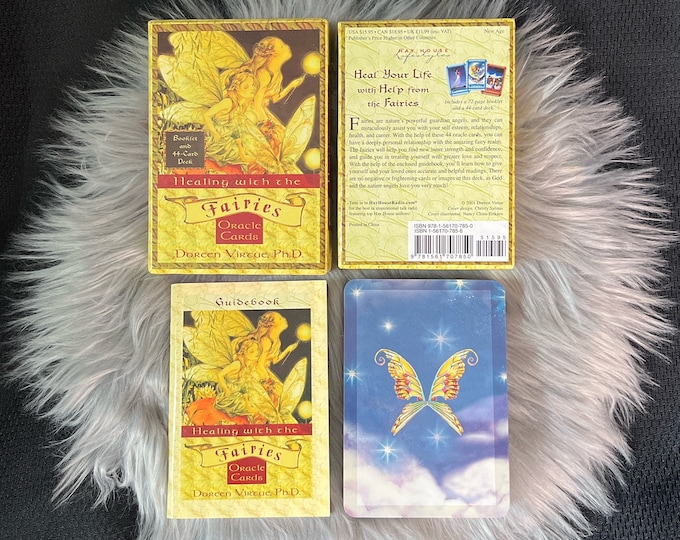 Healing With the Fairies Oracle Card Deck and Guidebook by Doreen ...
