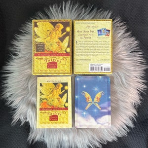 Healing with the Fairies Oracle Card Deck avec guide physique par Doreen Virtue | Boîte ouverte | Epuisé | Authentique ! Rares ! Légèrement utilisé