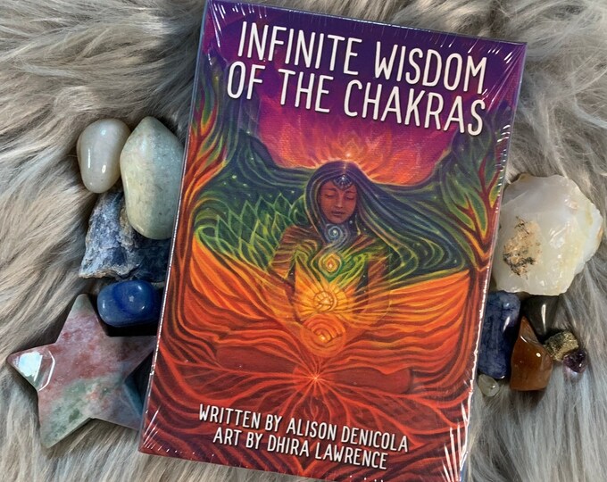 Infinite Wisdom of the Chakras Oracle Card Deck With Guidebook - Etsy