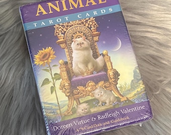 ドリーン・バーチュー アニマルタロットカード：レア78枚デッキ