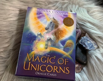ORACLE of the UNICORNS Deck Cards and Guidebook by Cordelia Francesca ...