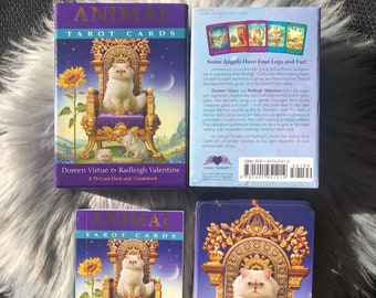 ドリーン・バーチュー アニマルタロットカード：レア78枚デッキ