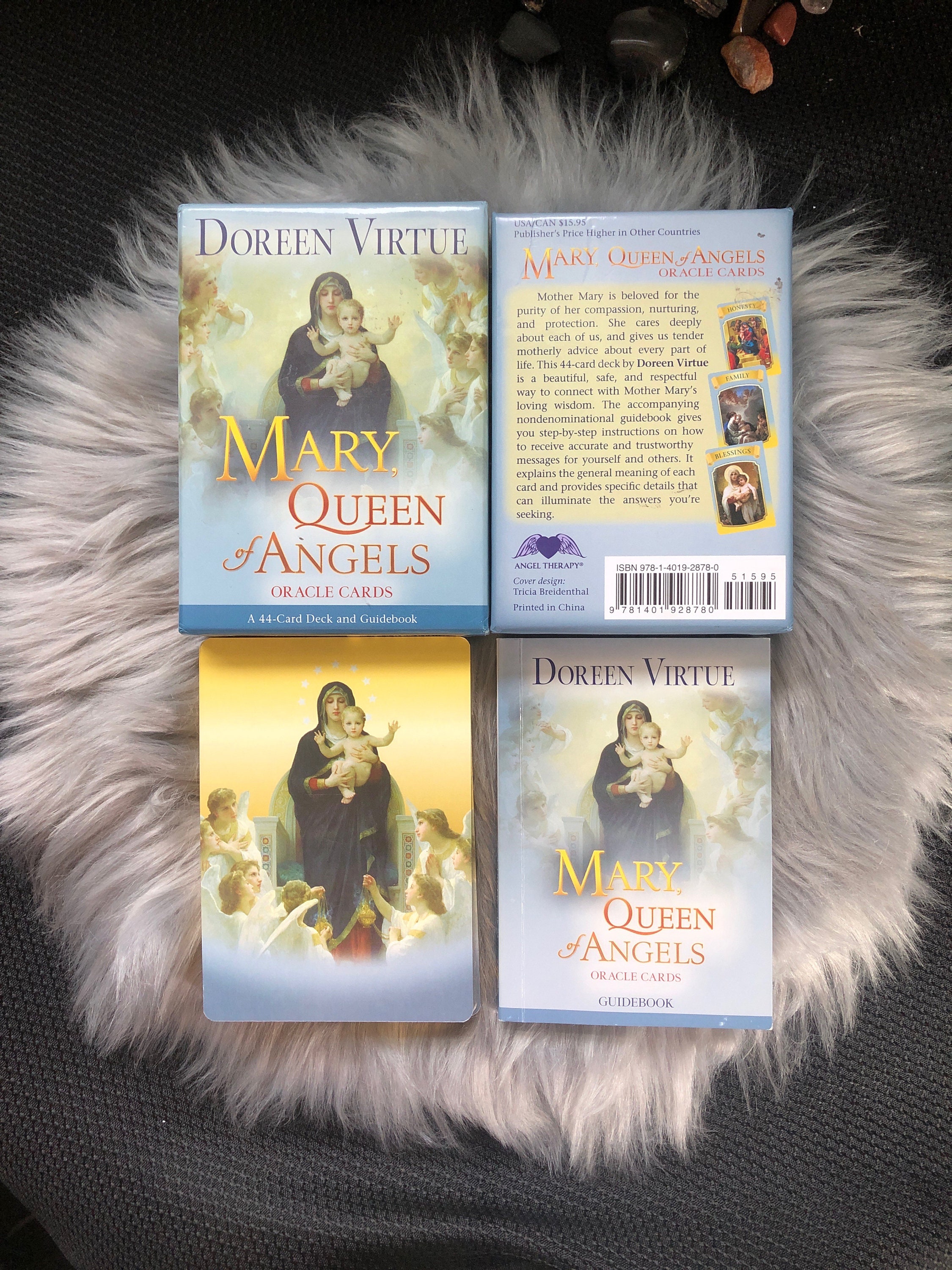 Mary Queen of Angels Oracle Card Deck and Physical Guidebook by Doreen Virtue Rare Authentic - Etsy Mary Queen of Angels Oracle Card Deck and Physical Guidebook by Doreen Virtue Rare Authentic - Etsy