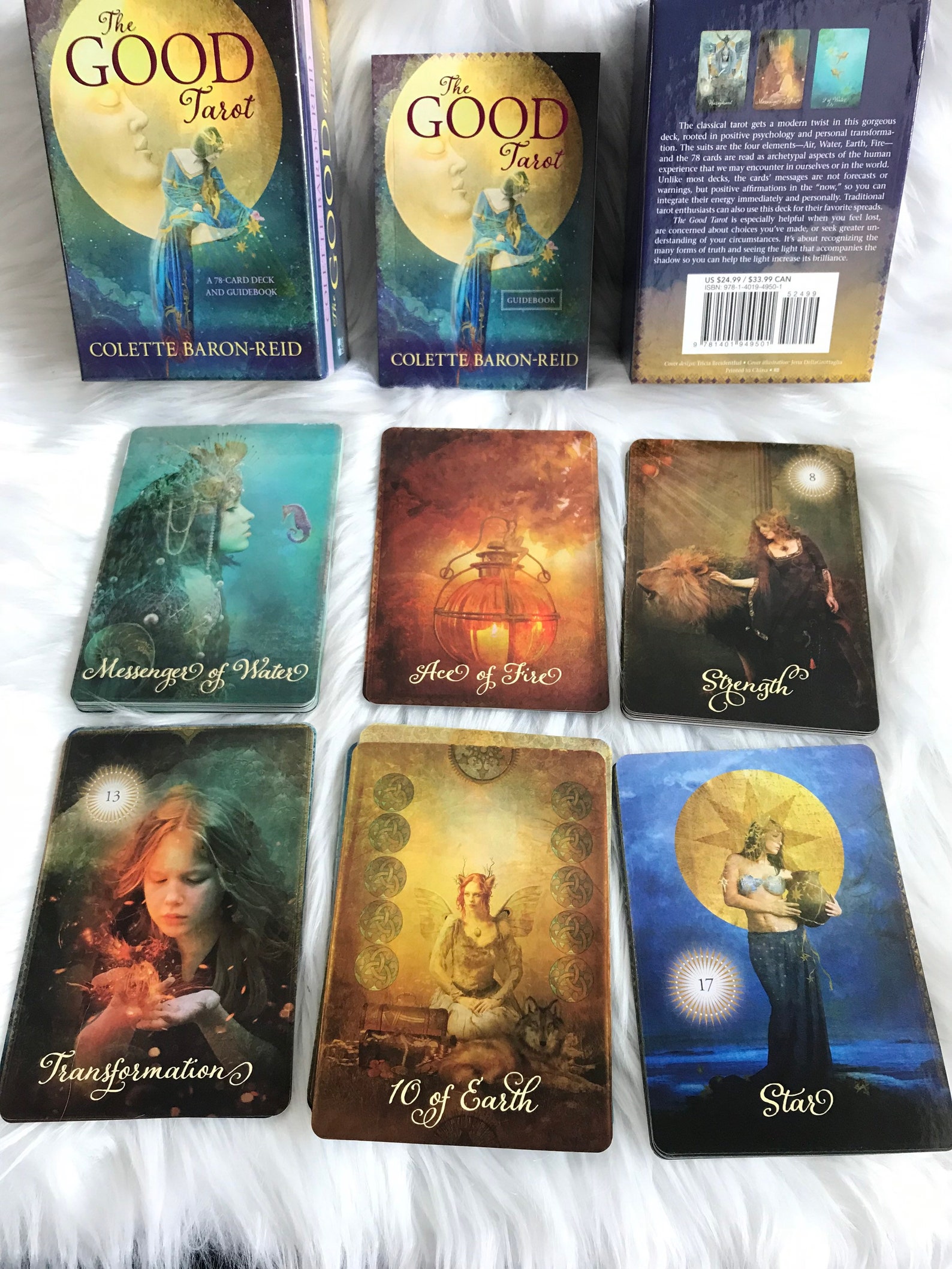 The GOOD Tarot Deck and Guidebook Tarot Cards by Colette Etsy
