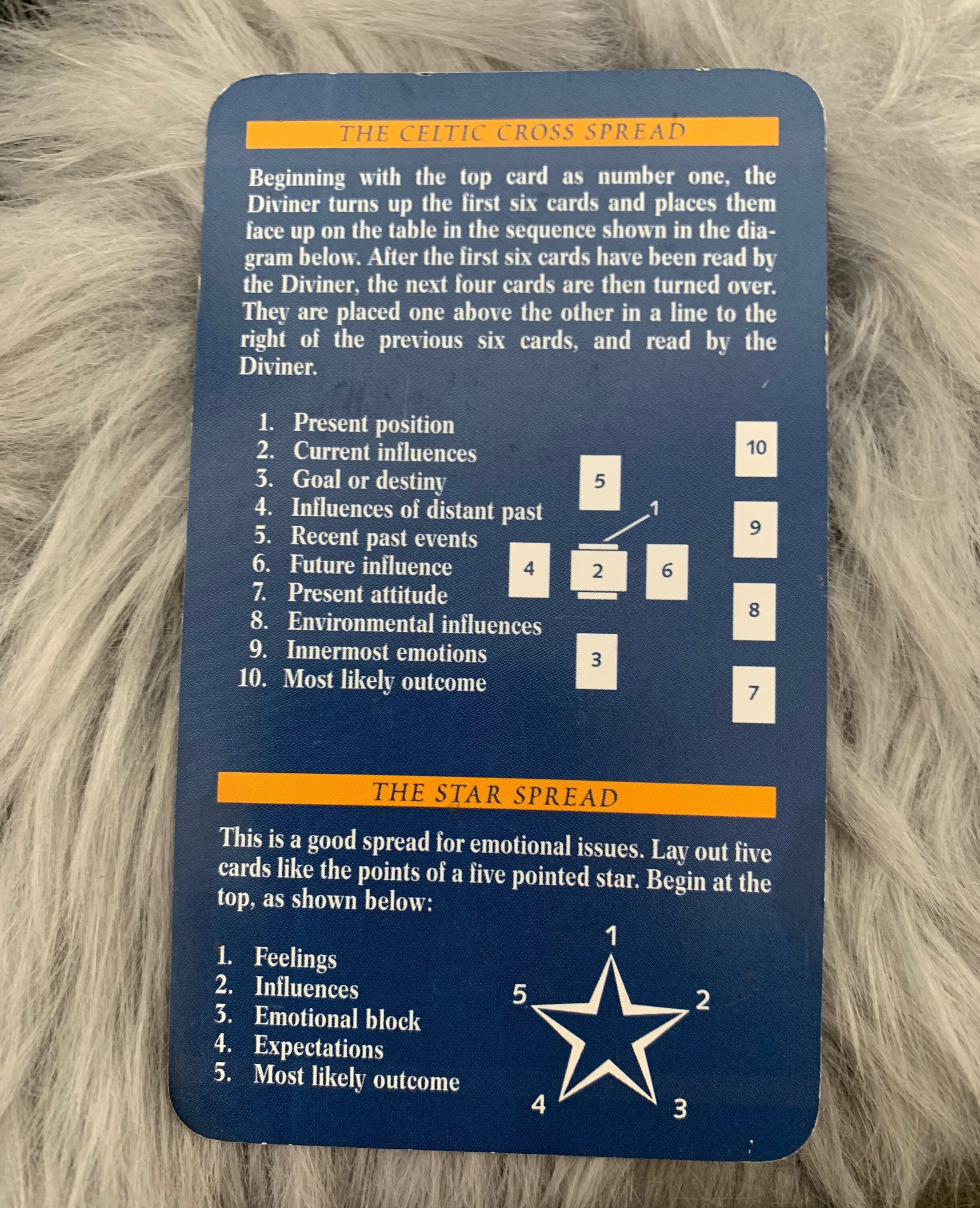 Quick & Easy Tarot Deck With Guide Card Meaning of Tarot on Etsy