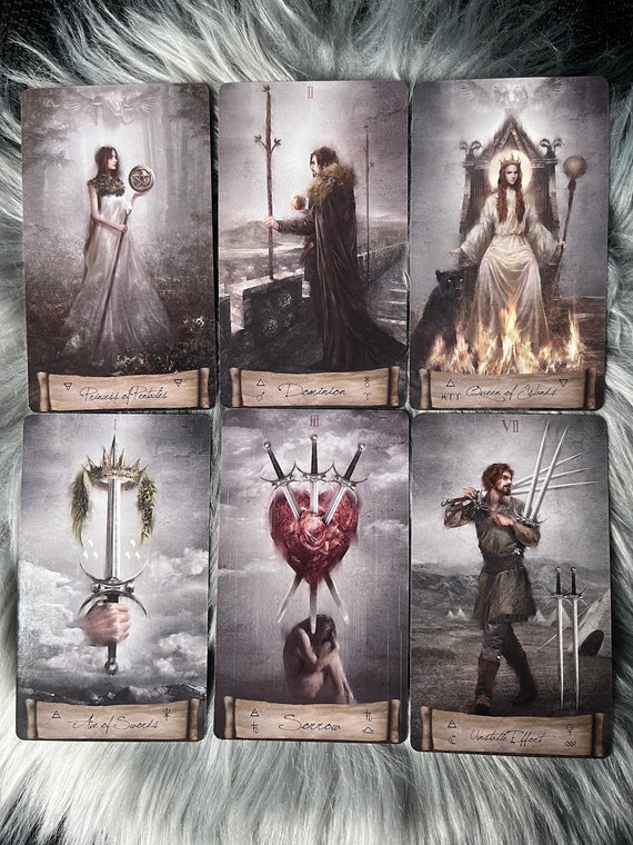 Heaven and Earth Tarot Card Deck With Guidebook - Series 1 - Etsy