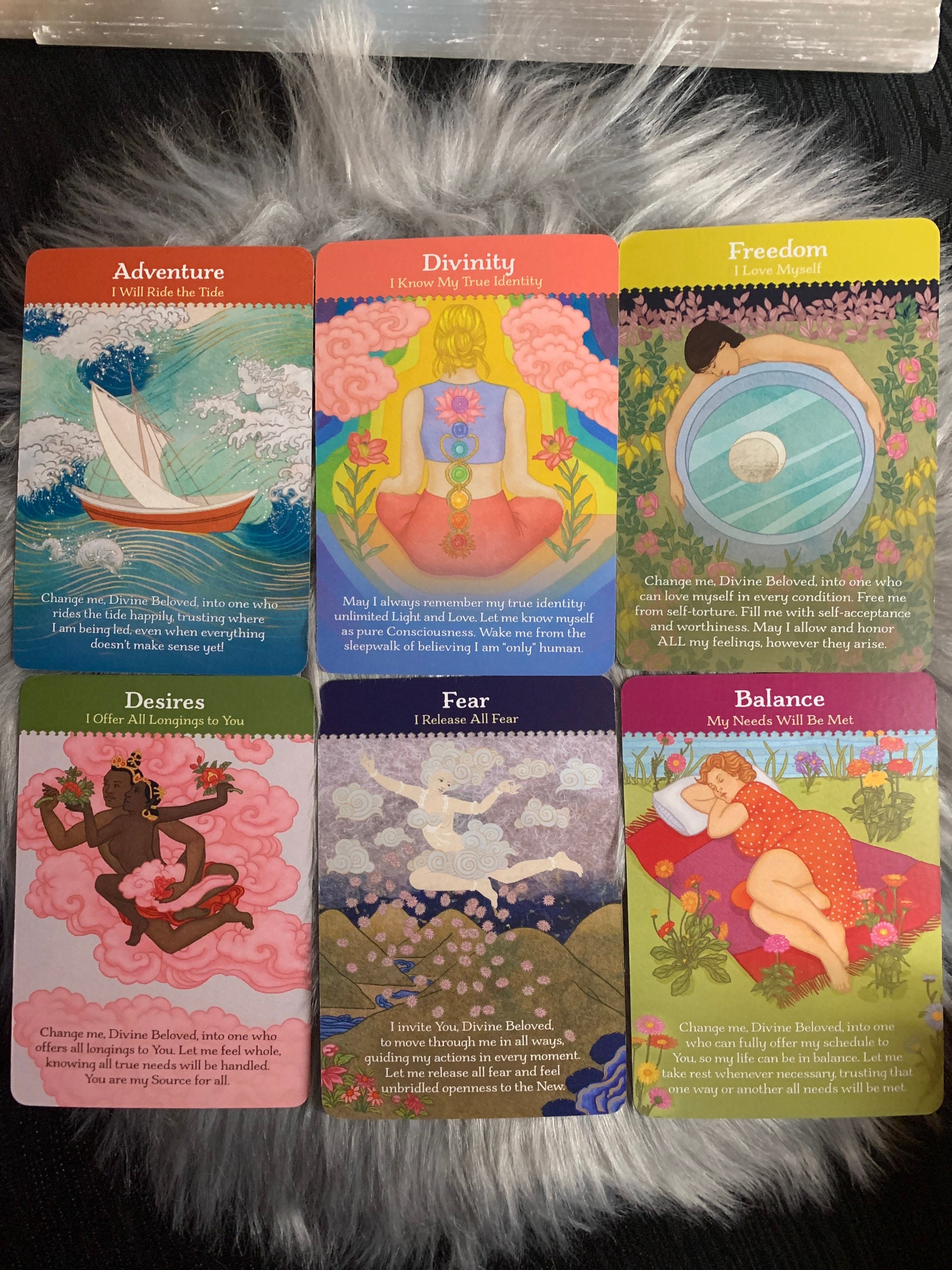 Divine Beloved Oracle Deck by Tosha Silver | Oracle Cards - Etsy