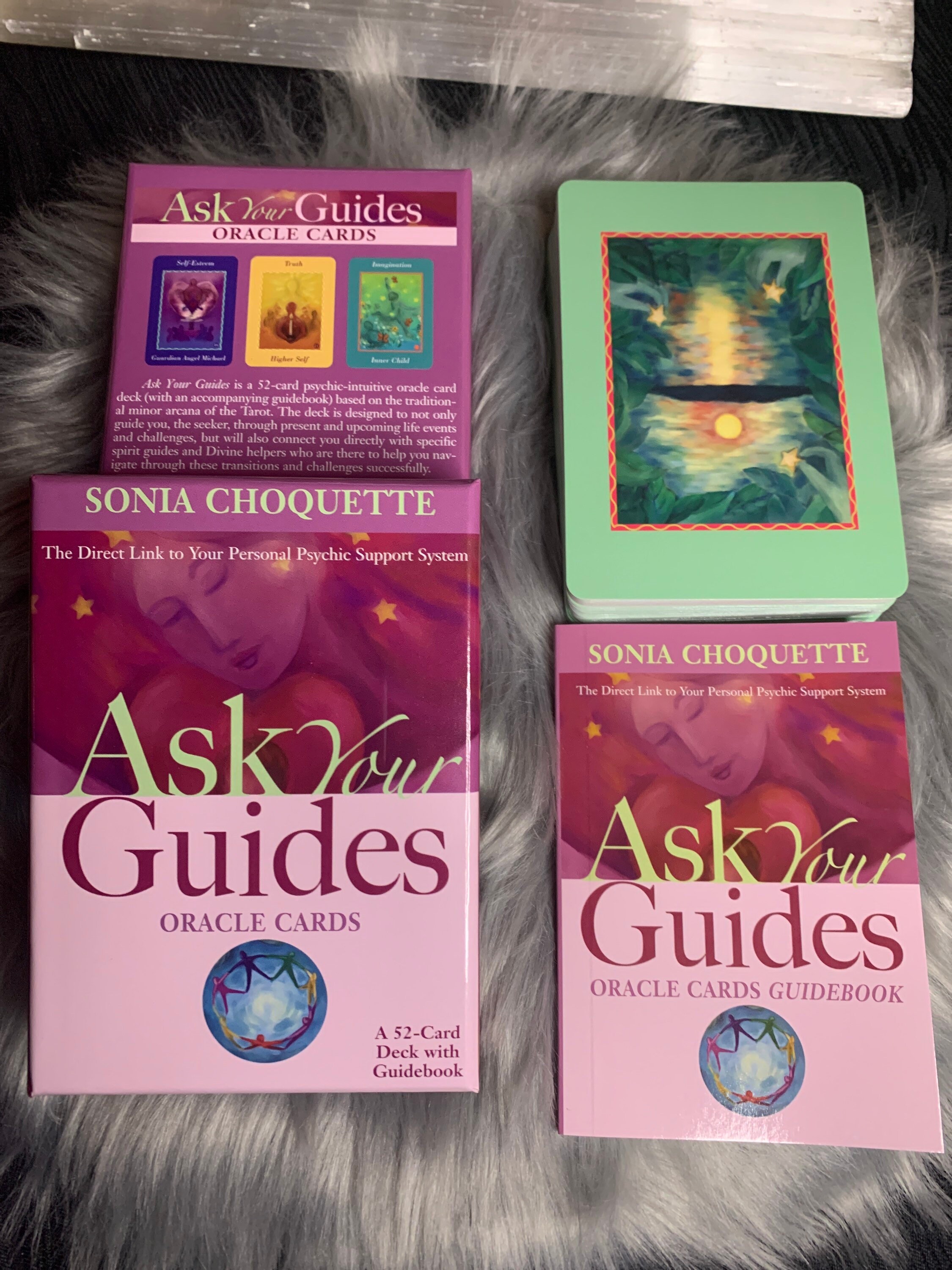 Ask Your Guides Oracle Deck With Guidebook by Sonia Choquette - Etsy Ask Your Guides Oracle Deck With Guidebook by Sonia Choquette - Etsy