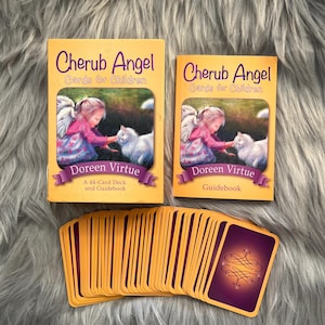 Orakelkaarten cherubijn en engel voor kinderen met gids door Doreen Virtue | Niet meer verkrijgbaar | Orakelkaartspel | Zeldzaam! AUTHENTIEK!