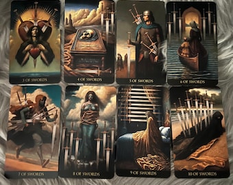 Whispers of Time Tarot Card Deck With Physical Guidebook Included