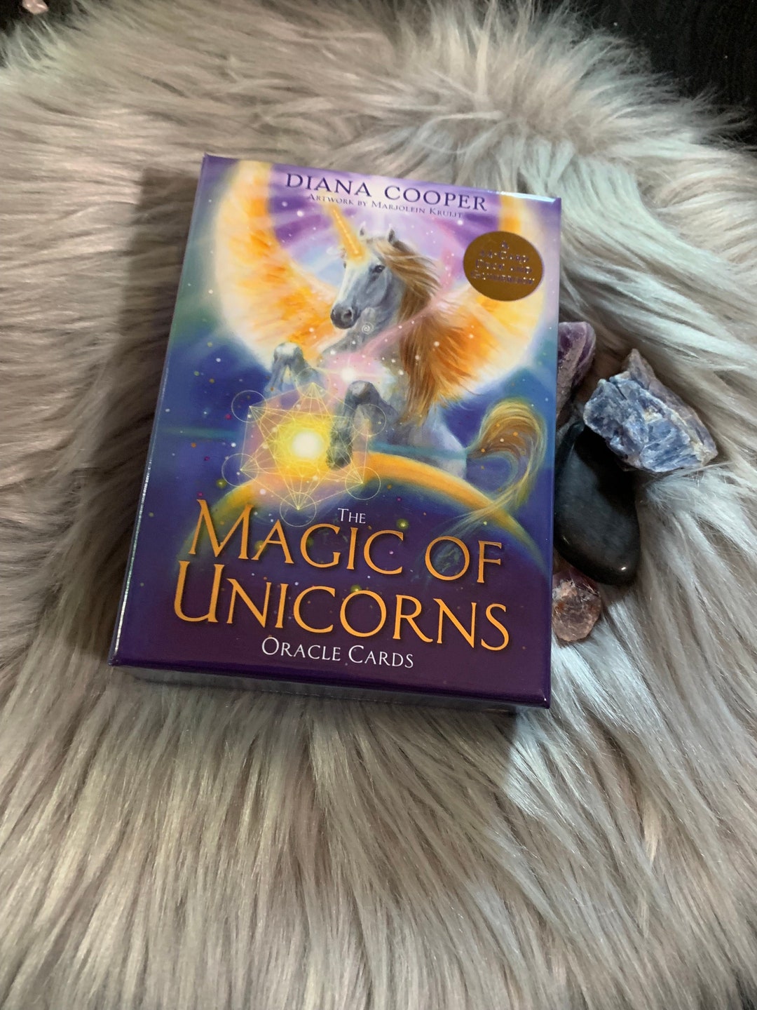 The Magic of Unicorns Oracle Card Deck With Physical Guidebook by Diana