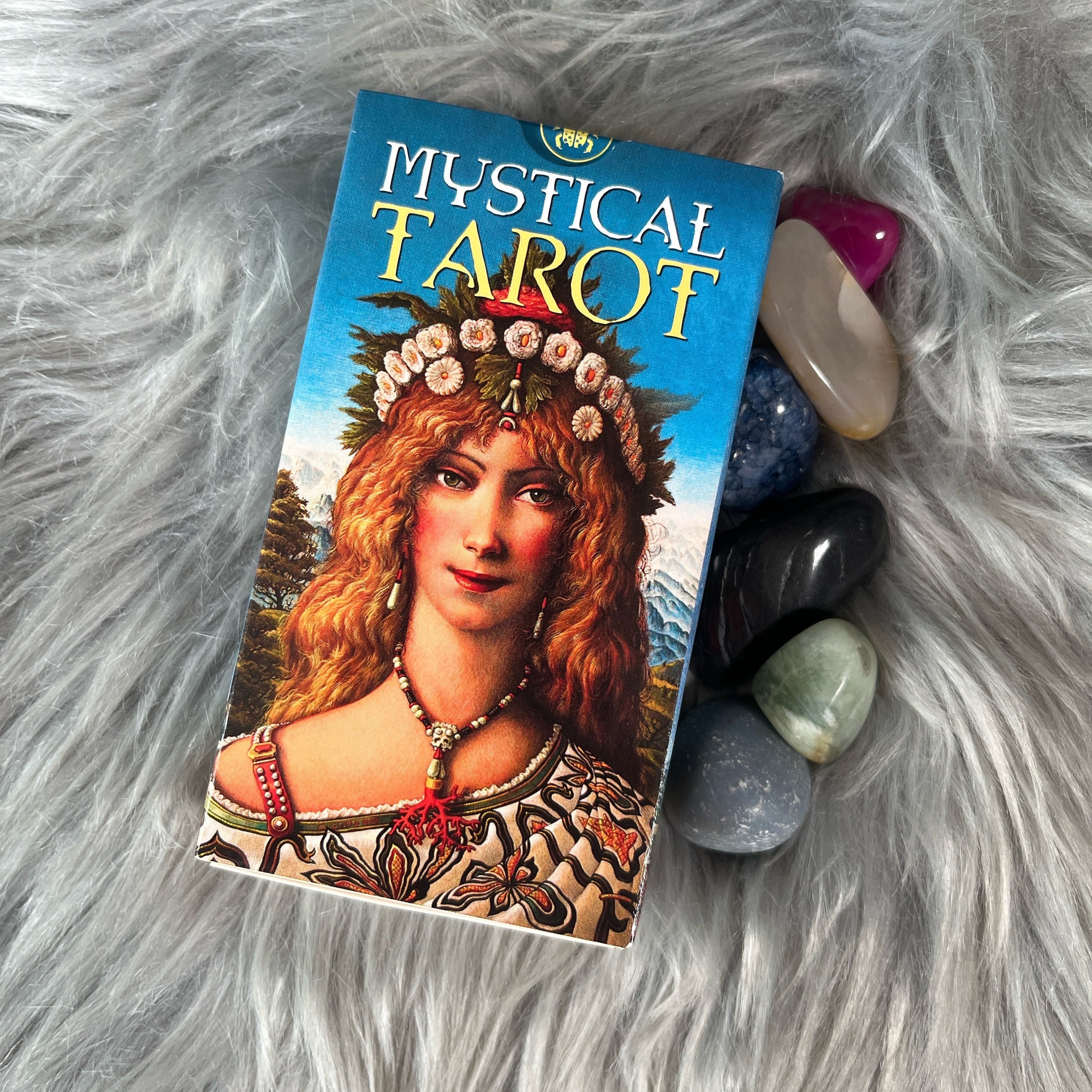 Mystical Tarot Card Deck With Physical Guide Instruction Booklet