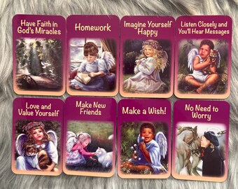 Cherub Angel Oracle Cards for Children by Doreen Virtue (out