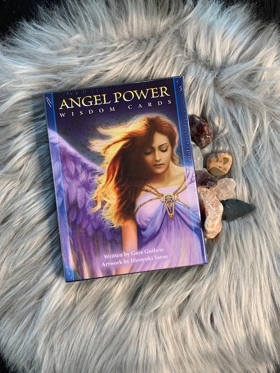Angel Power Wisdom Oracle Card Deck with Guidebook