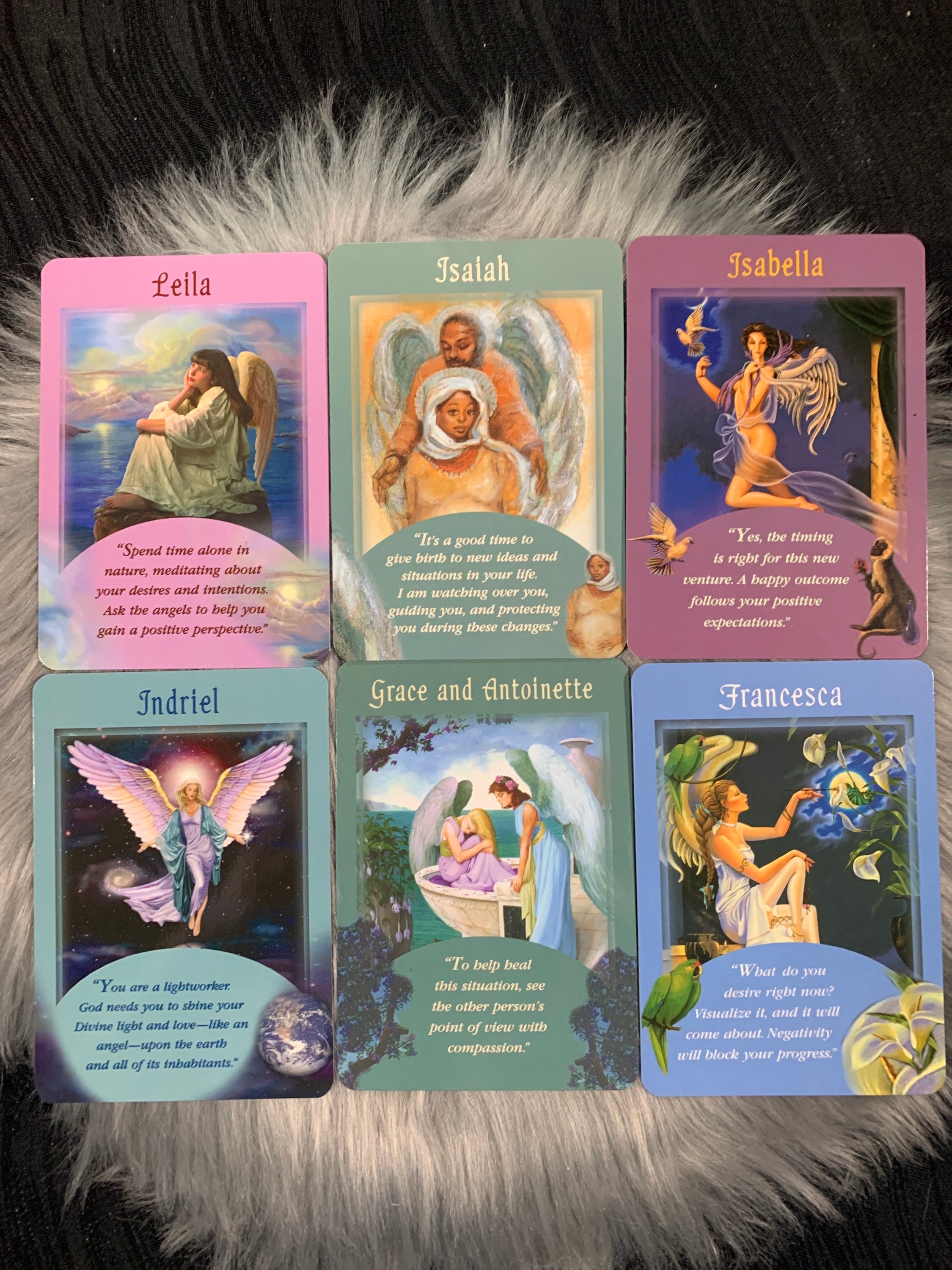 Messages From Your Angels Oracle Cards and Guidebook by Doreen Virtue ...