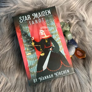 Star Maiden Tarot Card Deck and Physical Guidebook by Hannah Kirchen