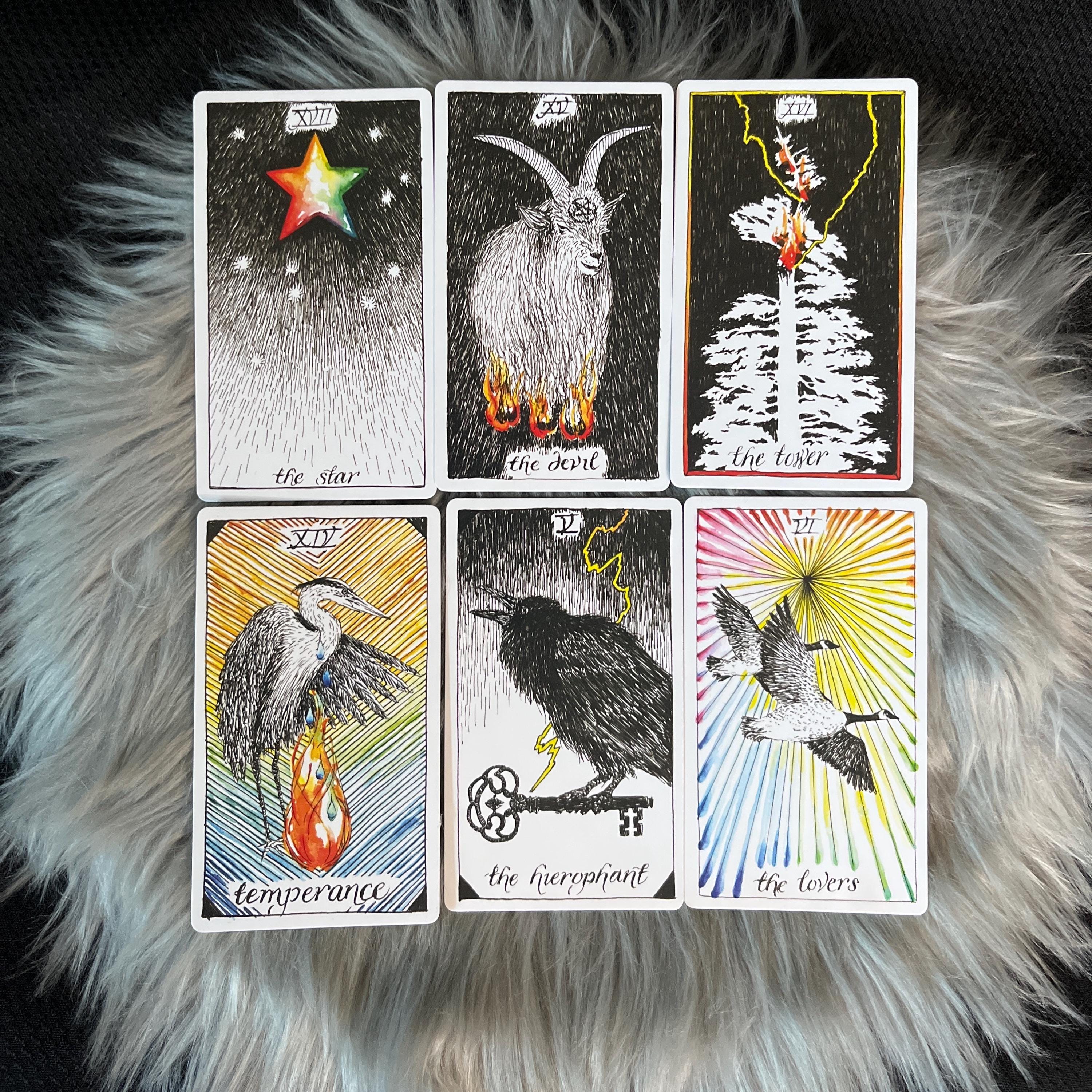 The Wild Unknown Tarot Deck and Guidebook by Kim Krans - Etsy